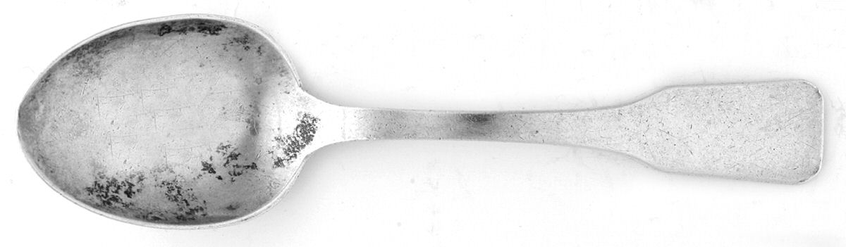 RDS148 (Sterling) Straight Handle Baby Spoon by Reed & Barton-1