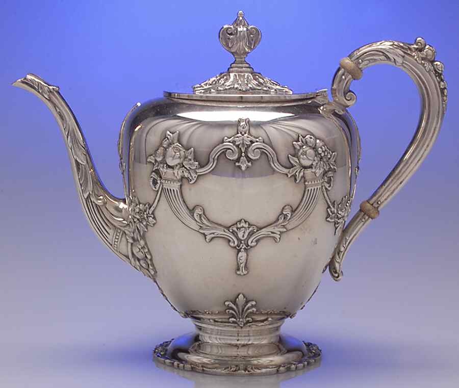 Francis I (Sterling, Hlwr, Eag-R-Lion, 580) Teapot by Reed & Barton-1