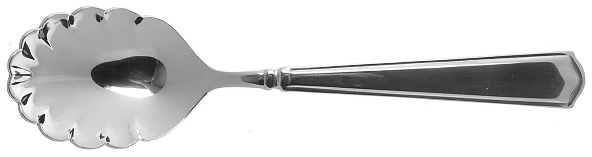 Terrace (Stainless) Sugar Shell Spoon by Reed & Barton-1