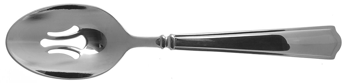 Terrace (Stainless) Pierced Tablespoon (Serving Spoon) by Reed & Barton-1