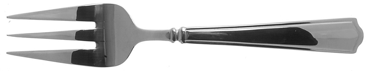 Terrace (Stainless) Medium Solid Cold Meat Serving Fork by Reed & Barton-1