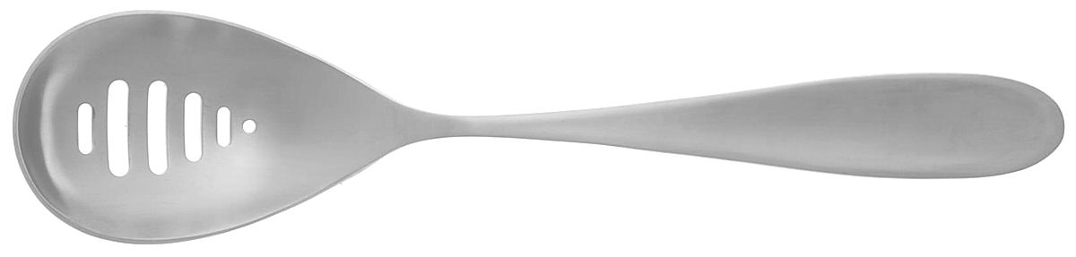 Deka (Stainless) Pierced Tablespoon (Serving Spoon) by Robert Welch-1