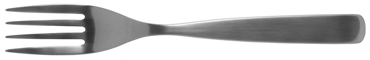 Mercury Satin (Stainless) Large Solid Cold Meat Serving Fork by Robert Welch-1
