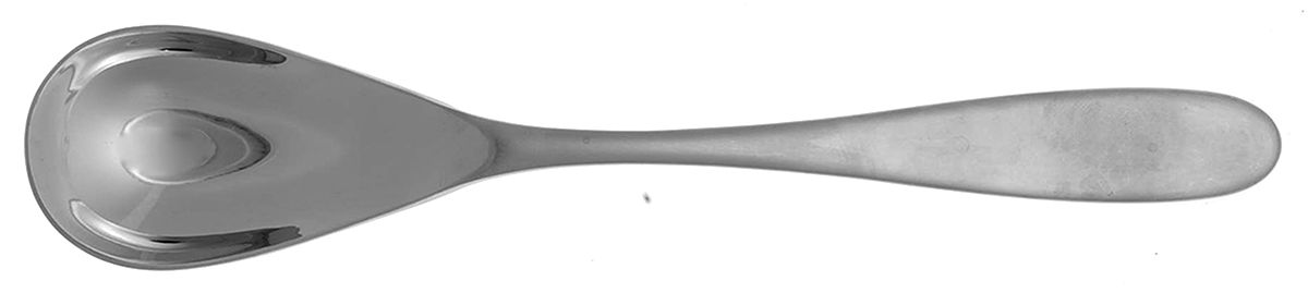 Orbit Platinum (Stainless) Solid Serving Spoon by Robert Welch-1