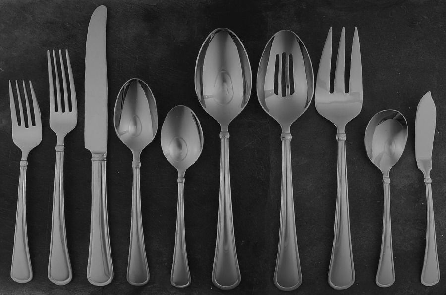 Mendon (Stainless) 45 Piece Starter Set by Reed & Barton-1