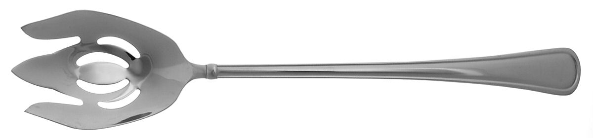 Mendon (Stainless) Large Solid Serving Fork by Reed & Barton-1