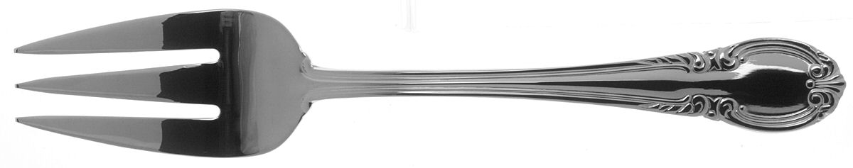 Brianna (Stainless) Large Solid Cold Meat Serving Fork by Reed & Barton-1