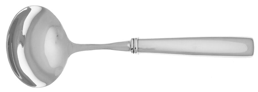Harrison (Stainless) Gravy Ladle with No Spout Stainless Bowl HC by Reed & Barton-1