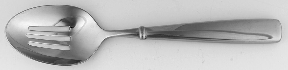 Harrison (Stainless) Pierced Tablespoon (Serving Spoon) by Reed & Barton-1