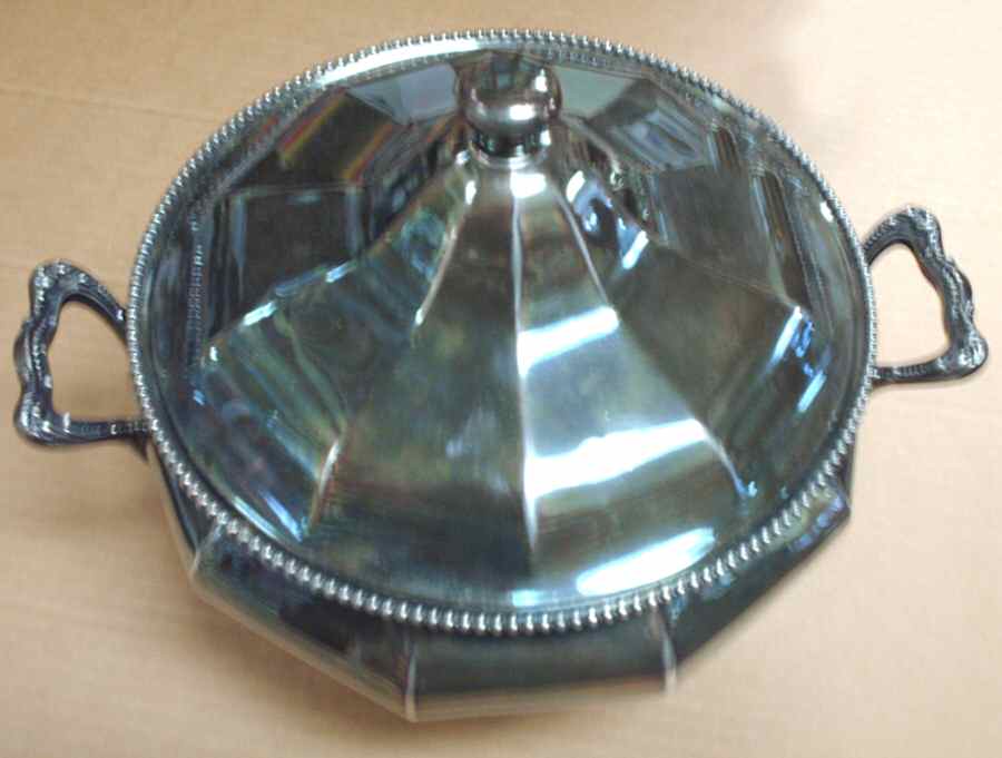 3560 (Silverplate, Hollwware) Soup Tureen by Reed & Barton-1