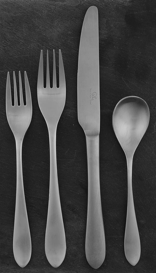 Meridian Satin (Stainless) 4 Piece Place Setting by Robert Welch-1