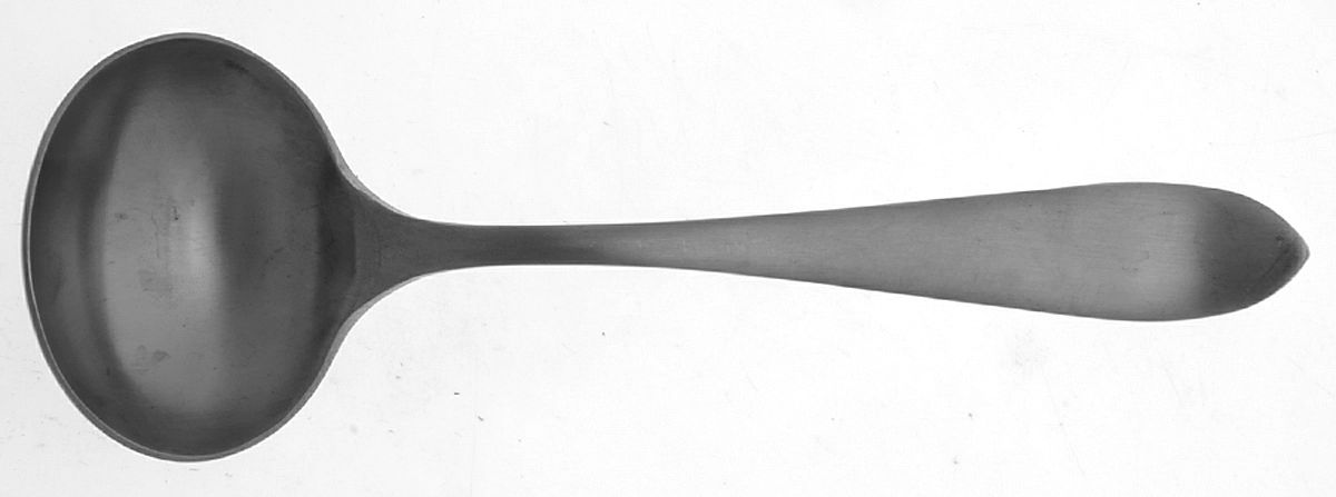 Meridian Satin (Stainless) Solid Gravy Ladle by Robert Welch-1
