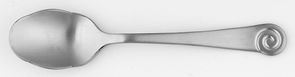 Ammonite Satin (Stainless) Sugar Spoon by Robert Welch-1