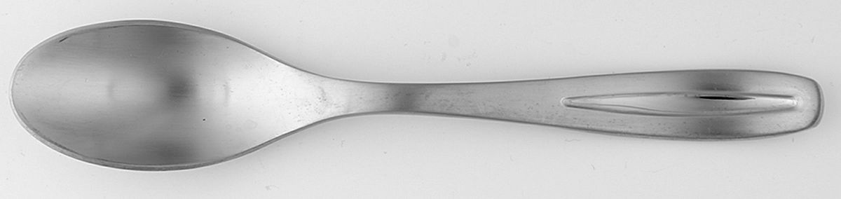 Linton Satin Place/Oval Soup Spoon by Robert Welch-1