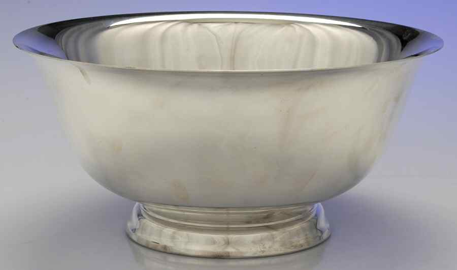 Paul Revere Reproductions (Strl, Hlwr) 14" Paul Revere Bowl by Reed & Barton-1
