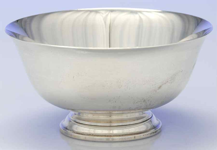 Paul Revere Reproductions (Strl, Hlwr) 5" Paul Revere Bowl by Reed & Barton-1