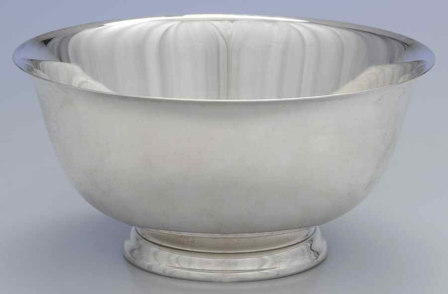 Paul Revere Reproductions (Strl, Hlwr) 10" Paul Revere Bowl by Reed & Barton-1