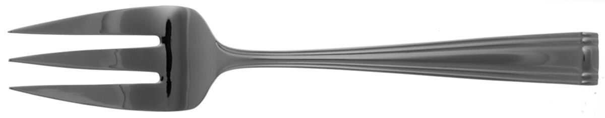 Woodlawn-West End (Stainless) Large Solid Cold Meat Serving Fork by Reed & Barton-1