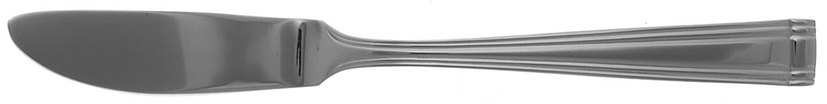 Woodlawn-West End (Stainless) Flat Handle Master Butter Knife by Reed & Barton-1