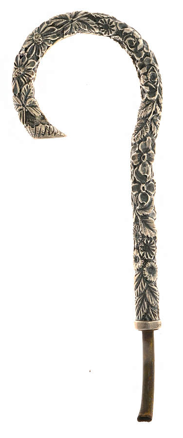 Baltimore Rose (Sterling, Hollowware) Umbrella Handle by Ritter & Sullivan-1