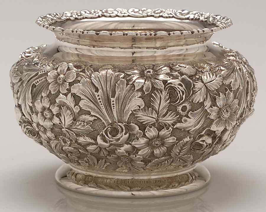 Baltimore Rose (Sterling, Hollowware) Waste Bowl by Ritter & Sullivan-1
