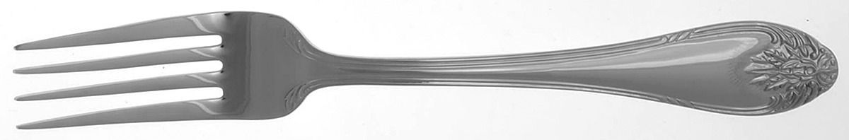 Oakhall (Stainless) Fork by Reed & Barton-1