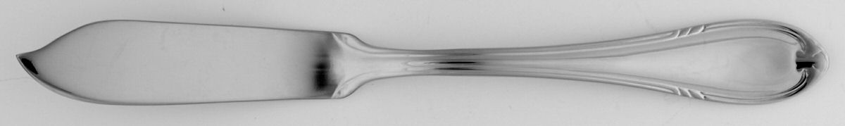 Mayfield (Stainless) Flat Handle Master Butter Knife by Reed & Barton-1