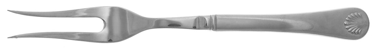 Bayview (Stainless, China) Large Stainless-Prong Roast Carving Fork by Reed & Barton-1