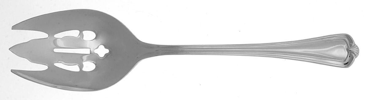 Hadley (Stainless) Pierced Vegetable Serving Spoon by Reed & Barton-1