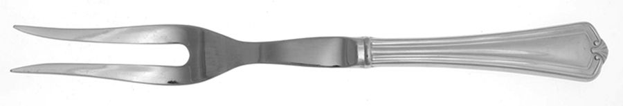 Hadley (Stainless) Large Stainless-Prong Roast Carving Fork by Reed & Barton-1