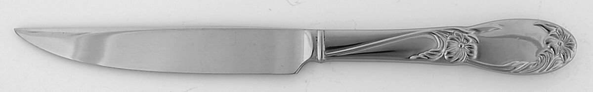 La Bella (Stainless) Individual Solid Handle Steak Knife by Reed & Barton-1