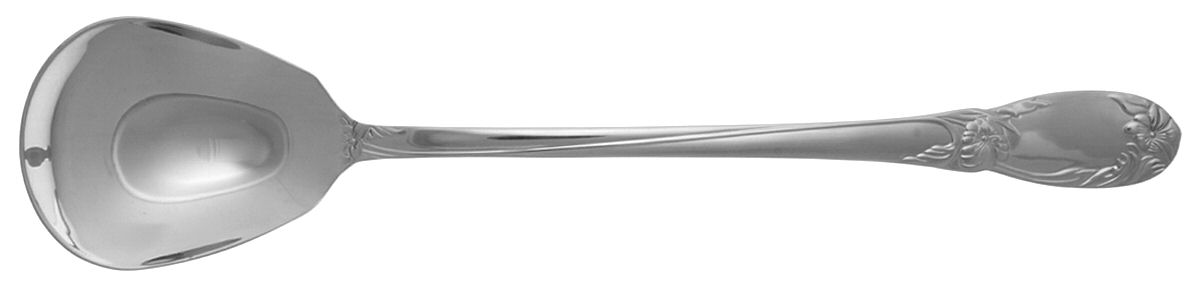 La Bella (Stainless) Oversize Solid Salad Serving Spoon by Reed & Barton-1
