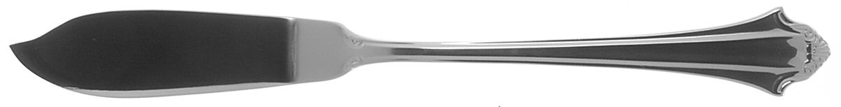 Devonshire (Stainless, China) Flat Handle Master Butter Knife by Reed & Barton-1