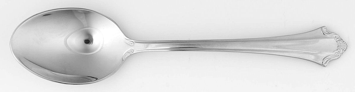 Devonshire (Stainless, China) Place/Oval Soup Spoon by Reed & Barton-1