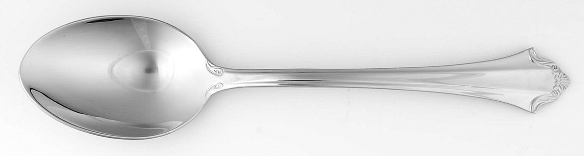 Devonshire (Stainless, China) Tablespoon (Serving Spoon) by Reed & Barton-1