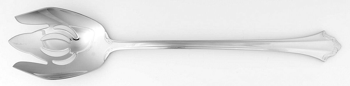 Devonshire (Stainless, China) Oversize Solid Salad Servng Fork by Reed & Barton-1