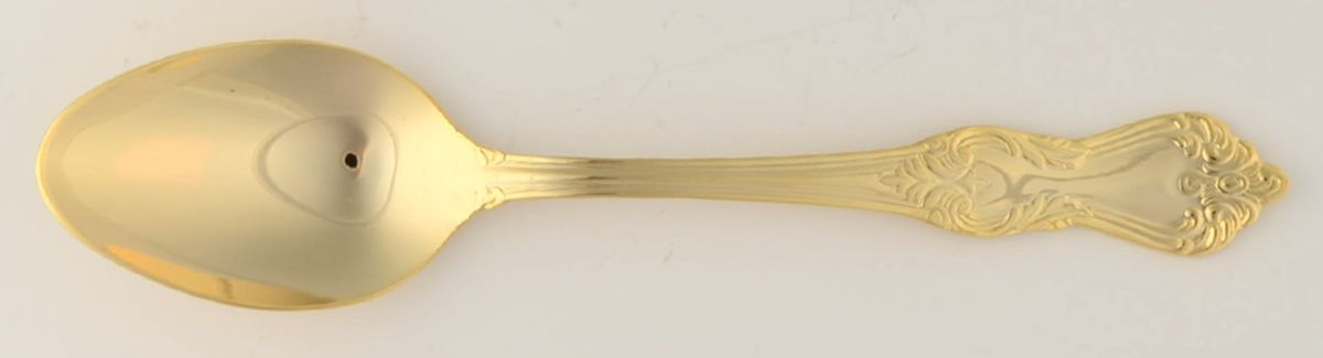 Golden Marlborough (Gold Electoplate) Tablespoon (Serving Spoon) by Reed & Barton-1