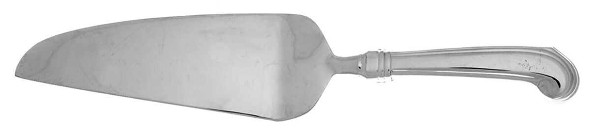 Williamsburg Royal Scroll (Stainless) Pie and Cake Server with Stainless Blade HC by Reed & Barton-1