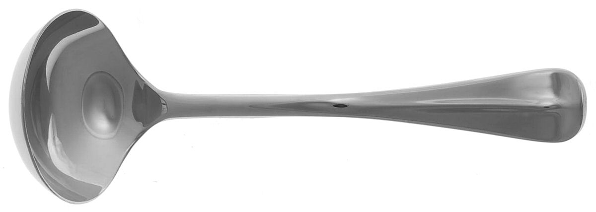 Williamsburg Royal Scroll (Stainless) Solid Gravy Ladle by Reed & Barton-1