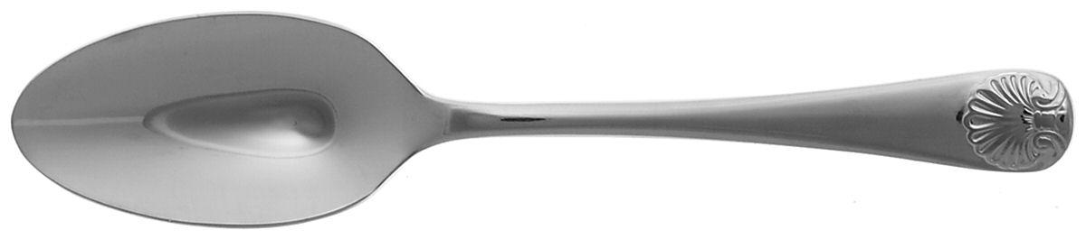 Williamsburg Royal Shell (Stainless) Place/Oval Soup Spoon by Reed & Barton-1