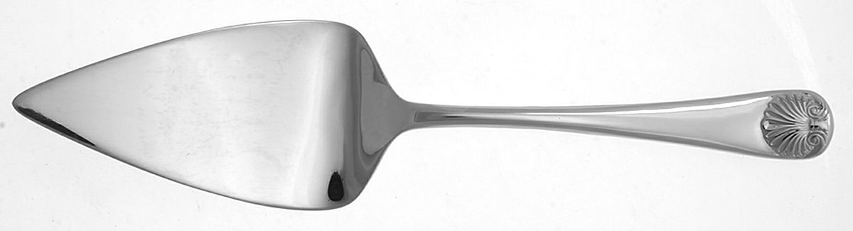 Williamsburg Royal Shell (Stainless) All Stainless Pie Server by Reed & Barton-1
