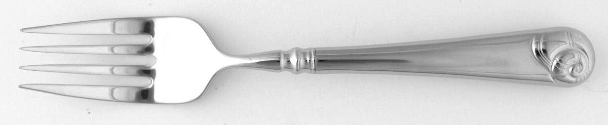 Williamsburg Glouster Shell (Stainless) Individual Salad Fork by Reed & Barton-1