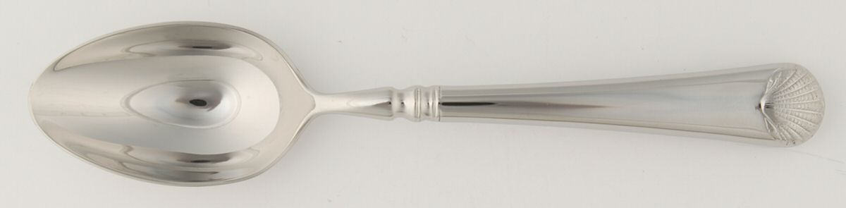 Williamsburg Glouster Shell (Stainless) Place/Oval Soup Spoon by Reed & Barton-1