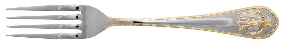 Tennyson (Stainless) Large Solid Cold Meat Serving Fork by Royal Doulton-1