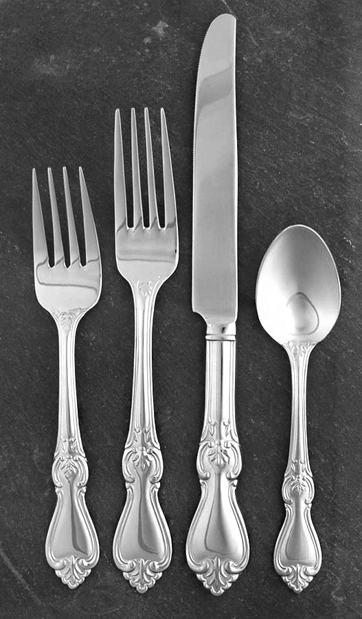 Lincolnshire (Stainless) 4 Piece Place Setting by Reed & Barton-1