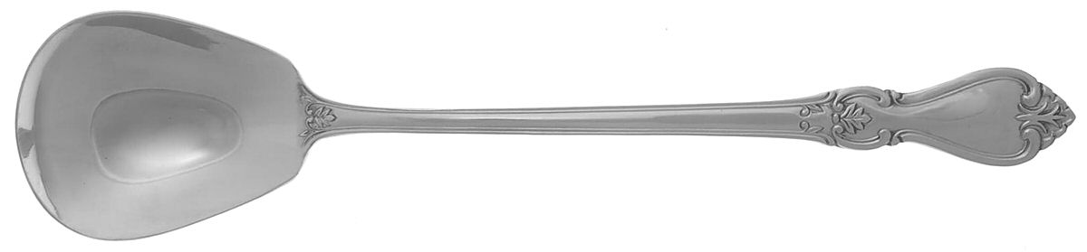 Lincolnshire (Stainless) Oversize Solid Salad Serving Spoon by Reed & Barton-1