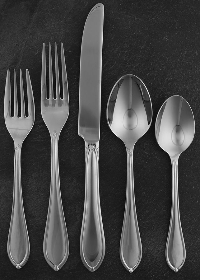 Fairhope (Stainless) 5 Piece Place Setting by Reed & Barton-1