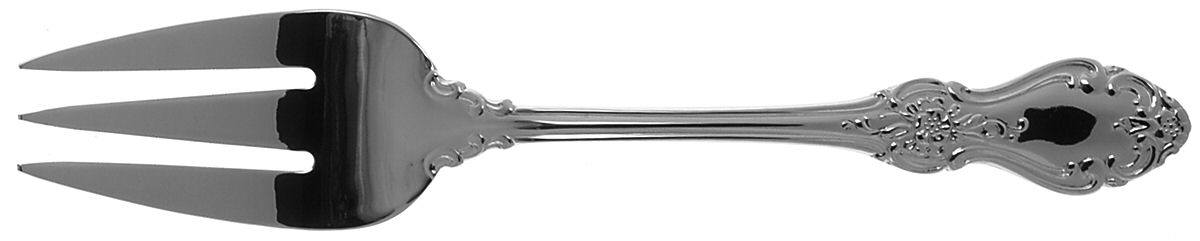 Highgrove (Stainless) Medium Solid Cold Meat Serving Fork by Reed & Barton-1