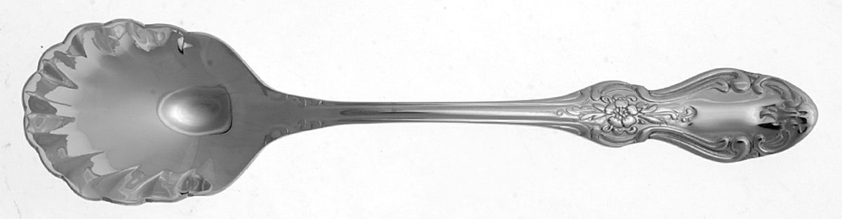 Highgrove (Stainless) Sugar Shell Spoon by Reed & Barton-1