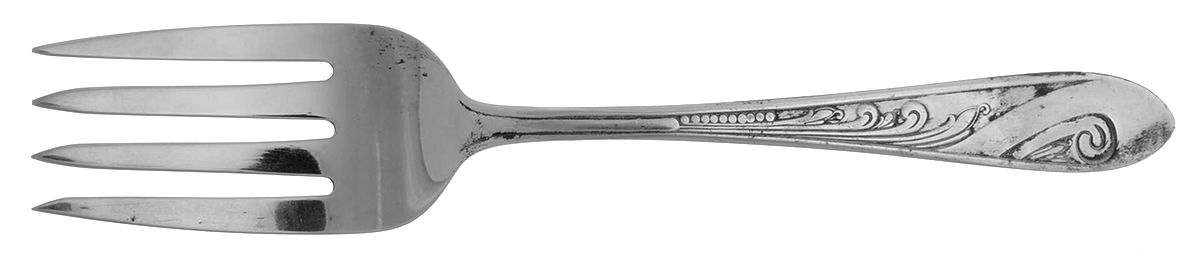 RFL12 (Stainless) Medium Solid Cold Meat Serving Fork by Royal (Flatware)-1